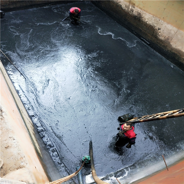 黑河废水池清理
