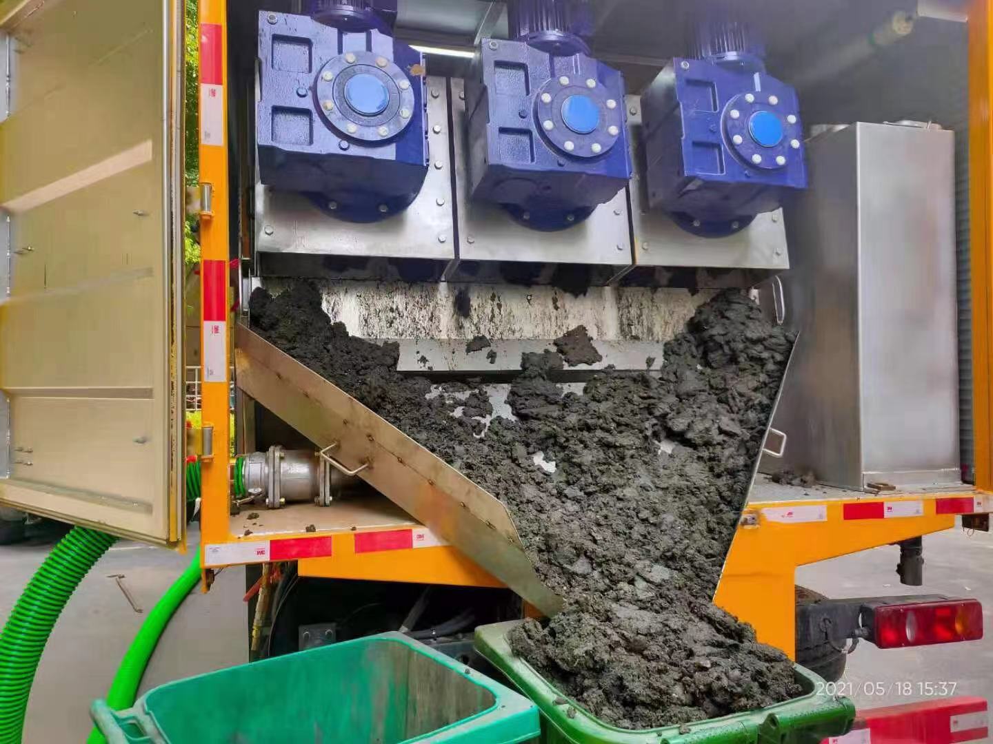 黑河化粪池清掏城市维护站-泥浆净化干湿分离处理